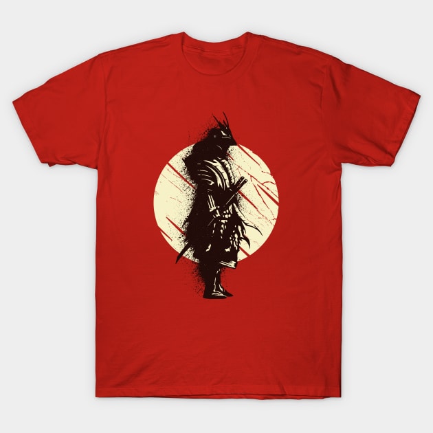 Samurai T-Shirt by LR_Collections